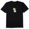 HUF Sippin' Sun T-Shirt - Black -Skateboard Kortingswinkel huf sippin sun t shirt black