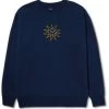 HUF Sun Guy Crewneck - Navy 1 HUF Sun Guy Crewneck - Navy -Skateboard Kortingswinkel huf sun guy crewneck navy