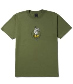 HUF Swat Team T-Shirt - Olive 7 HUF Swat Team T-Shirt - Olive -Skateboard Kortingswinkel huf swat team t shirt olive 1