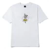 HUF Swat Team T-Shirt - White -Skateboard Kortingswinkel huf swat team t shirt white