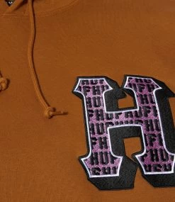 HUF Thicc H Hoodie - Rubber 9 HUF Thicc H Hoodie - Rubber -Skateboard Kortingswinkel huf thicc h hoodie rubber 3