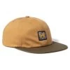 HUF Tresspass 6 Panel Hat - Gold -Skateboard Kortingswinkel huf tresspass 6 panel hat gold