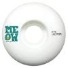 MEOW STACKED LOGO WHITE - 52MM 100A -Skateboard Kortingswinkel meow stacked logo white 52mm 100a