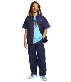 NIKE SB Dunkteam Tee - Baltic Blue -Skateboard Kortingswinkel nike sb dunkteam tee baltic blue 2