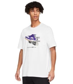 NIKE SB Dunkteam Tee - White -Skateboard Kortingswinkel nike sb dunkteam tee white 1