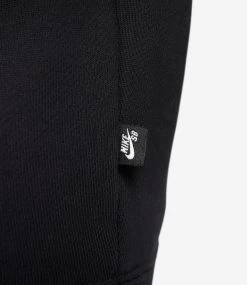 NIKE SB HBR Hoodie - Black/White -Skateboard Kortingswinkel nike sb hbr hoodie black white 8