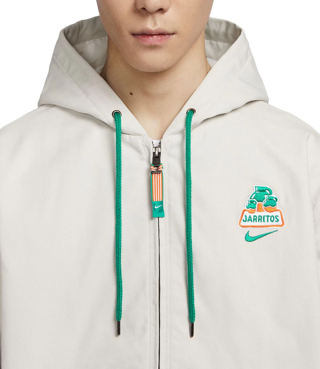 NIKE SB Jarritos Padded Skate Jacket - Light Bone/Malachite 6 NIKE SB Jarritos Padded Skate Jacket - Light Bone/Malachite - Afbeelding 4