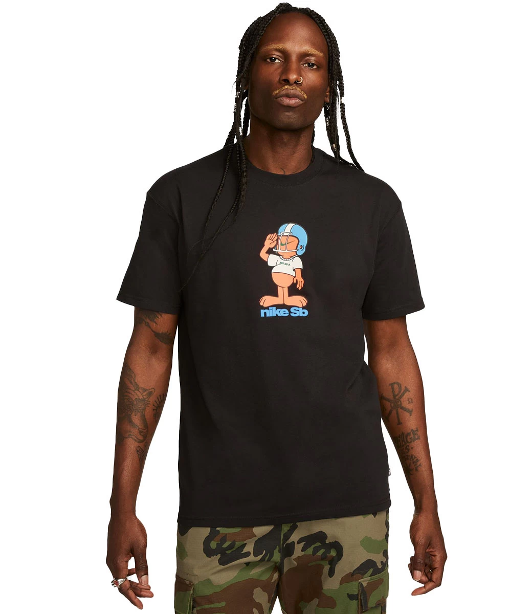 NIKE SB Salute Tee - Black 4 NIKE SB Salute Tee - Black - Afbeelding 2