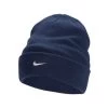 NIKE SB Standard Cuff Metal Swoosh Beanie - Midnight Navy/Metallic Silver 1 NIKE SB Standard Cuff Metal Swoosh Beanie - Midnight Navy/Metallic Silver -Skateboard Kortingswinkel nike sb standard cuff metal swoosh beanie midnight