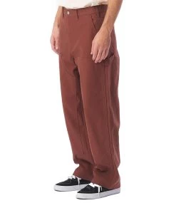 OBEY Big Timer Twill Double Knee Pant - Sepia -Skateboard Kortingswinkel obey big timer twill double knee pant sepia 2
