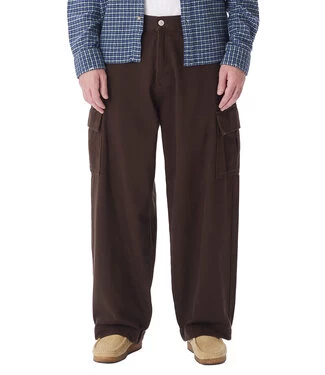 OBEY Big Wig Cargo Denim Pant - Java Brown 3 OBEY Big Wig Cargo Denim Pant - Java Brown