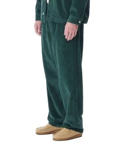 OBEY Easy Cord Pant - Dark Cedar -Skateboard Kortingswinkel obey easy cord pant dark cedar 2