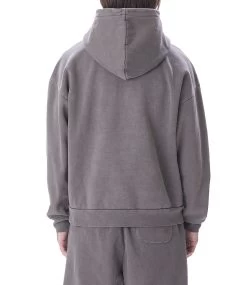 OBEY Lowercase Pigment Hood - Pigment Digital Black -Skateboard Kortingswinkel obey lowercase pigment hood pigment digital black 2