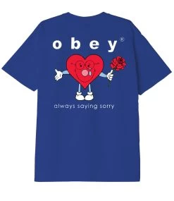 OBEY Obey Always Saying Sorry - Surf Blue -Skateboard Kortingswinkel obey obey always saying sorry surf blue 1