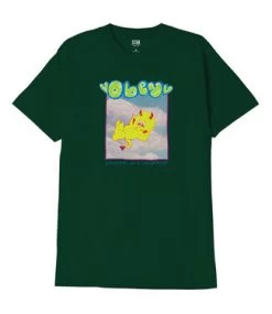 OBEY Obey Drifting On A Daydream - Forest Green