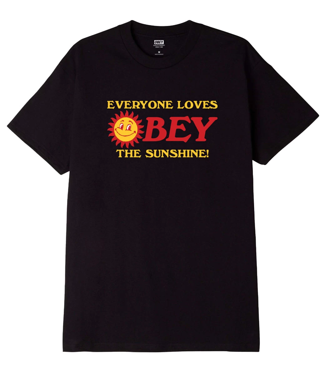 OBEY Obey Everyoneloves The Sunshin - Black 4 OBEY Obey Everyoneloves The Sunshin - Black - Afbeelding 2