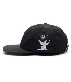 OBEY Warlock 6 Panel Snapback - Black -Skateboard Kortingswinkel obey warlock 6 panel snapback black 2