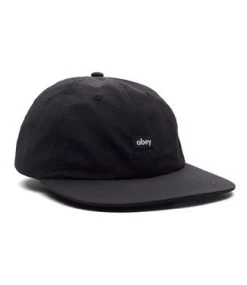 OBEY Warlock 6 Panel Snapback - Black