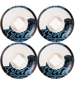 OJ WHEELS Elite Ez Edge White - 54 Mm 101 A -Skateboard Kortingswinkel oj wheels elite ez edge white 54 mm 101 a 3