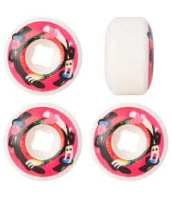 OJ WHEELS Vasconcellos Nora By Alexis Elite Ez Edge White - 101 A 54 Mm -Skateboard Kortingswinkel oj wheels vasconcellos nora by alexis elite ez edg 3