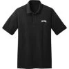 PEPPER Embroidered Polo - Black