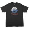 PICTURE SHOW Cannon Tee - Black -Skateboard Kortingswinkel picture show cannon tee black