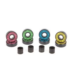PIG WHEELS Abec-5 Bearings - Neon -Skateboard Kortingswinkel pig wheels abec 5 bearings neon 2