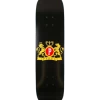 PIZZA SKATEBOARDS Crest Deck Black - 8.125