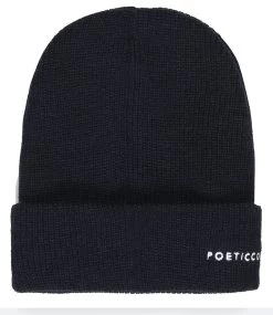 POETIC COLLECTIVE Beanie - Navy -Skateboard Kortingswinkel poetic collective beanie navy 2