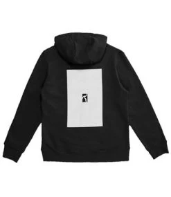 POETIC COLLECTIVE Box Hoodie - Black/white
