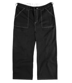POETIC COLLECTIVE Painter Pants - Black/White Seams 11 POETIC COLLECTIVE Painter Pants - Black/White Seams -Skateboard Kortingswinkel poetic collective painter pants black white seams 4