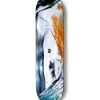 POETIC COLLECTIVE Painting (High Concave) Deck Blue/Silver - 8.25 -Skateboard Kortingswinkel poetic collective painting high concave deck blue