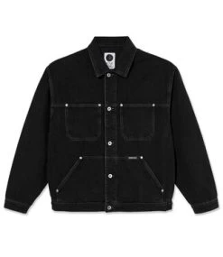 POLAR Patrik Denim Jacket - Silver Black