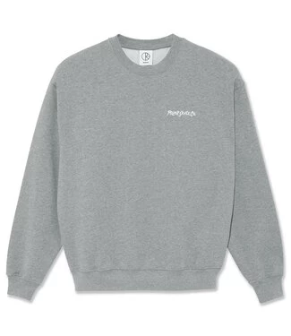 POLAR Surf Logo Crewneck - Heather Grey 3 POLAR Surf Logo Crewneck - Heather Grey
