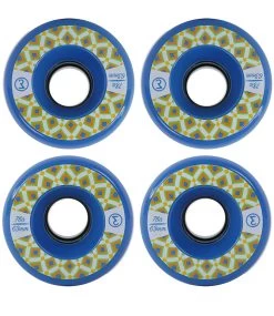 PREDUCE Blue Thai Pattern Wheels - 63mm 101a -Skateboard Kortingswinkel preduce blue thai pattern wheels 63mm 101a 2