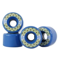 PREDUCE Blue Thai Pattern Wheels - 63mm 101a -Skateboard Kortingswinkel preduce blue thai pattern wheels 63mm 101a 3