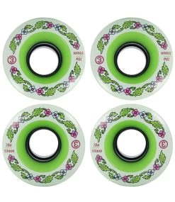 PREDUCE Green Thai Pattern Wheels - 55mm 78a 8 PREDUCE Green Thai Pattern Wheels - 55mm 78a -Skateboard Kortingswinkel preduce green thai pattern wheels 55mm 78a 2