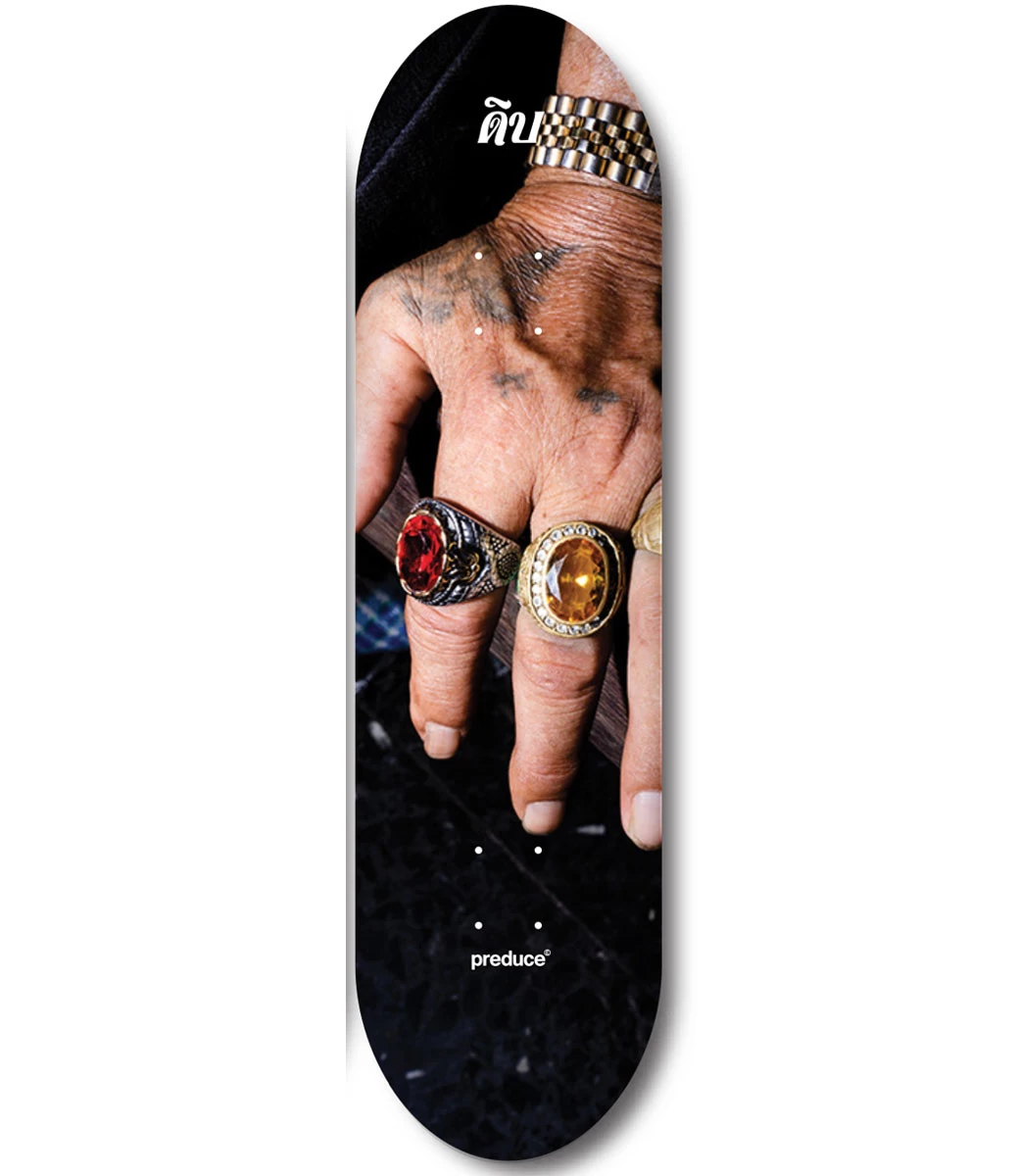PREDUCE Kanrapee Raw Thai Bling Bling Deck - 8.5 4 PREDUCE Kanrapee Raw Thai Bling Bling Deck - 8.5 - Afbeelding 2