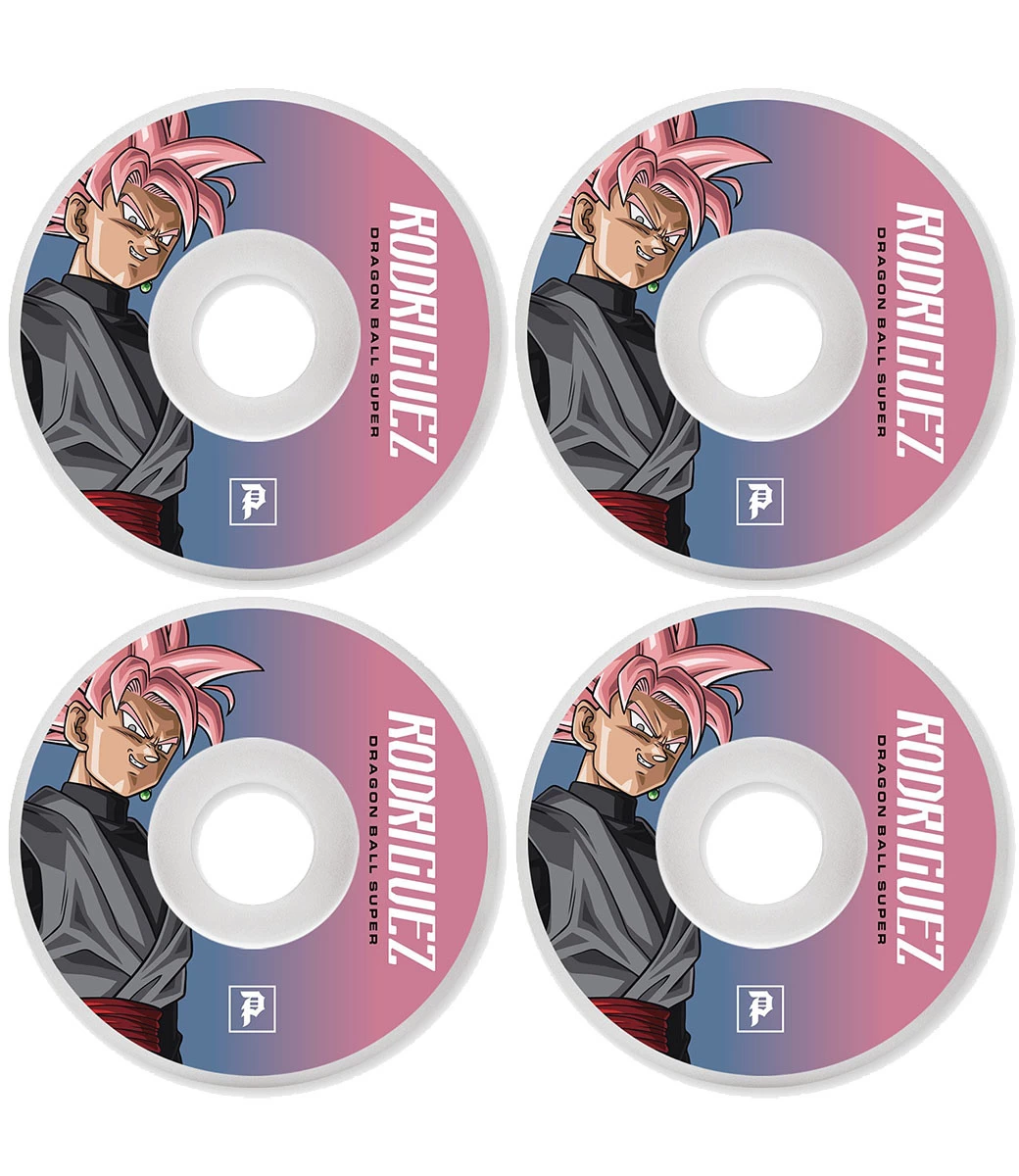 PRIMITIVE Rodriguez Ssr Goku Black Rose Wheel - 54 Mm 5 PRIMITIVE Rodriguez Ssr Goku Black Rose Wheel - 54 Mm - Afbeelding 3