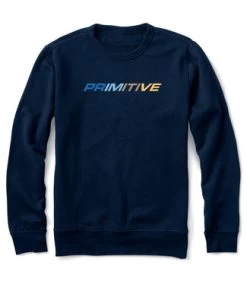 PRIMITIVE Slant Crewneck - Navy