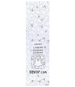 RIPNDIP Buddy System Grip Tape - Black -Skateboard Kortingswinkel ripndip buddy system grip tape black 2