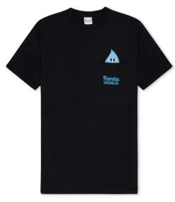 RIPNDIP F U Wet Willy Pocket Tee - Vintage Black -Skateboard Kortingswinkel ripndip f u wet willy pocket tee vintage black 1