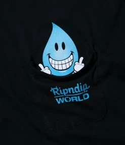 RIPNDIP F U Wet Willy Pocket Tee - Vintage Black -Skateboard Kortingswinkel ripndip f u wet willy pocket tee vintage black 3