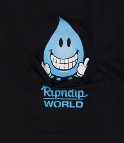 RIPNDIP F U Wet Willy Pocket Tee - Vintage Black -Skateboard Kortingswinkel ripndip f u wet willy pocket tee vintage black 4