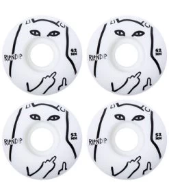RIPNDIP Lord Nerm Skate Wheels White - 52Mm
