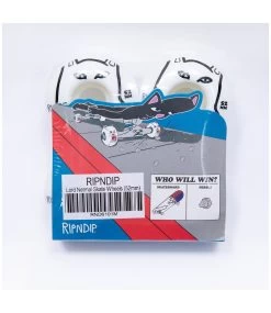 RIPNDIP Lord Nerm Skate Wheels White - 52Mm -Skateboard Kortingswinkel ripndip lord nerm skate wheels white 52mm 3