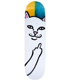 RIPNDIP Lord Nermal Deck Blue/Yellow - 8.25 -Skateboard Kortingswinkel ripndip lord nermal deck blue yellow 825 1