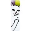 RIPNDIP Lord Nermal Deck Lime/Purple - 8.0 -Skateboard Kortingswinkel ripndip lord nermal deck lime purple 80