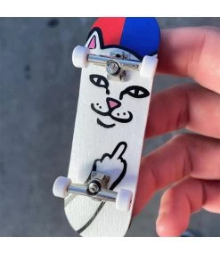 RIPNDIP Lord Nermal Fingerboard - Multi -Skateboard Kortingswinkel ripndip lord nermal fingerboard multi 12