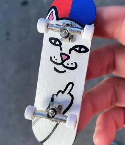 RIPNDIP Lord Nermal Fingerboard - Multi -Skateboard Kortingswinkel ripndip lord nermal fingerboard multi 6